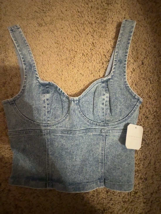 Altar'd State Tops - Altar'd State Light Wash Denim